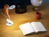 Schreibtischlampe, Schullampe RING LED mit Klemme für den Tisch | Touch-Schalter | Q5-2