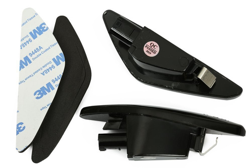LED-Seitenblinker | Rauchglas | dynamisch | BMW E70 X5, E71 X6, F25 X3 | PL1903CB8-D
