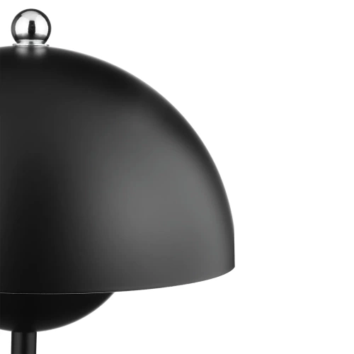 Stylische Tischlampe | Kabellose Nachtlampe mit drei Leuchtfarben | HJA27-1-SCHWARZ