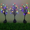 Solarblume | Solar-LED-Gartenlaterne Baum mit Rosen | 70 cm, 600 mAh | FLD-08-C