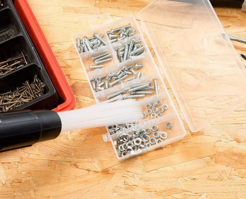 Universal-Bürste für Staubsauger | Fugendüse, Saugaufsatz | CDR-L16-BLACK