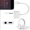 Adapter für iPhone Lightning - Jack + Lightning | Audio-Adapter für das iPhone-Telefon | UA-009