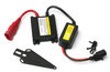 H1 HID Lampen Scheinwerfer Nachrüstsatz Set | Xenon-Brenner kit und Xenon-Licht Ballasts | HID Vorschaltgerät SLIM DC + WARNING CANCELLER-Kit