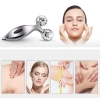 Gesichtsmassagegerät | Rotierender Gesichts- und Körperroller | AL-306B-SILVER