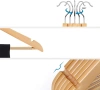 Kleiderbügel-Set | Holzbügel für den Kleiderschrank | HLD-Z10