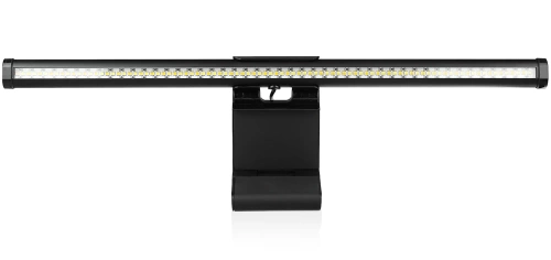 Monitorlampe 44 cm | Touch Lightbar mit Clip-Montage | TB-30SC-SCHWARZ