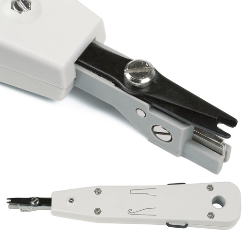 Netzwerk-Tool-Set | LAN-Tester, Crimpzange, Isolierungsentferner, LSA-Crimper | RJ-45, RJ-11 | AR-811
