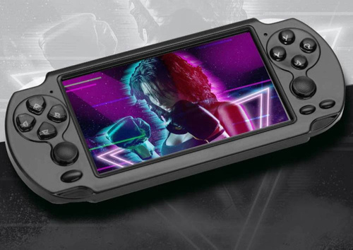Tragbare Konsole 5,1" 8GB | über 4000 moderne und Retro-Spiele | X9-S