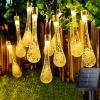 Solar-Gartenlichterkette LED | 6 Meter, 40 LED-Lampen | SDC-S40LED-6M