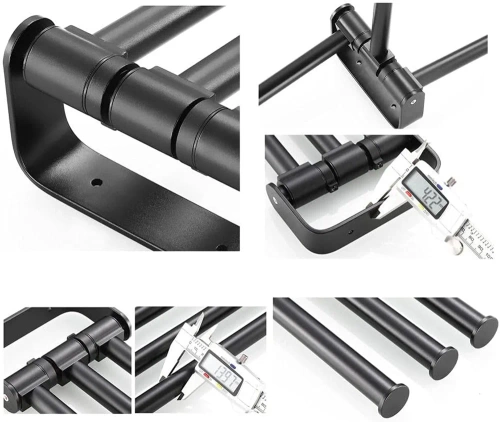 Handtuchhalter für Badezimmer | 3 schwenkbare Arme | BTS-R003-B