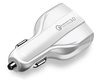 Schnellladegerät fürs Auto 2x USB 1x Typ-C | Schnellladung Quick Charge 3.0 | Umgebungs-LED | CA-005