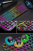 Gaming-Set Tastatur und Maus, RGB-LED-Beleuchtung, USB | TF270