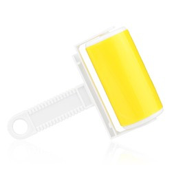 Abrollrolle | Kleiderrolle | Fellbürste | WHS-282-GELB