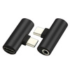 Adapter Type-C - Type-C + Jack | Audio-Adapter für Telefon | UA-006
