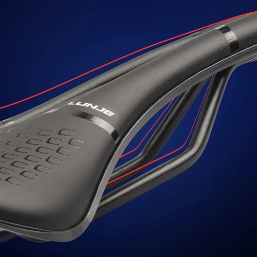 Leichter ergonomischer Fahrradsattel mit EVA-Schaum und Belüftung | Profi-Fahrradsattel 192g | ESLNF-200