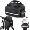 Wasserdichte Fahrradtasche für den Kofferraum 27L | Fahrradtasche mit Regenhülle und Reflektoren | Robuste 3-in-1 Fahrradtasche | ZTB-670