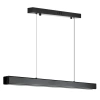 Moderne rechteckige Pendelleuchte | Fernbedienung | LED | schwarz | SX41-80CM-32W-BK