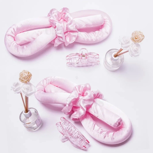 Lockenwickler ohne Hitze | Lockenstab | Wellenformer-Set | SD-13-PINK