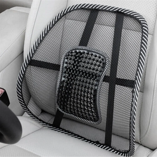 Rückenstütze fürs Auto | Ergonomische Lendenstütze | Rückenstütze für Stuhl oder Sessel | GLY-440-SCHWARZ