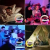 LED-Wecker mit kabelloser Ladefunktion, Bluetooth-Lautsprecher und RGB-Nachtlicht | Multifunktionsuhr | BT3401