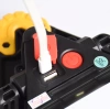 Taschenlampe - Warnblinkleuchte mit 3x LED und Powerbank-Funktion, betrieben mit 4x AA oder 2x 18650 | W838v2
