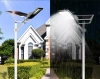 Straßenlaterne, Solar-LED-Lampe 800W | 8Ah, IP65, 118 LED SMD5730 | großer 6V/12W Solarpanel | Fernbedienung | LDT-B118