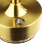 Tischlampe mit eingebautem Akku | Nachtlicht mit drei Leuchtfarben | Stimmungsvolle Lampe für Hotel, Restaurant | HJA30-GOLD