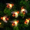 Solar-Gartenleuchte LED-Bienen | 73cm, 600mAh | FLD-02-W