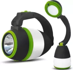 LED-Campinglampe mit Powerbank-Funktion | 3 Leuchtmodi, 1.500 mAh | HWL-005