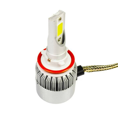H9 H11 C6 COB BridgeLUX ™ 7.600 lm LED Scheinwerferlampen | 2 Stück