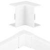 Inneneckverbinder für Abdeckleiste 40x20mm | Weiß | CDT-04