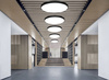 LED-Hängeleuchte 80W | rund | Aluminium | flimmerfrei | Φ80x6 | LPL-005