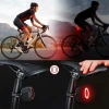 LED-Fahrradrücklicht mit Alarmfunktion | 4-in-1 Fahrrad-Alarm, Bremslicht, Hupe 110 dB | BBL-A6