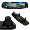 4.3 Zoll TFT LCD Rückspiegel Dashcam mit Rückfahrkamera Eingang | Loop-Aufnahme und G-Sensor, Parküberwachung, Full HD