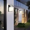 Gartenlampe, Wandleuchte | IP54, E27 | Aluminium + Glas | BD-C184