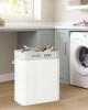 Wäschekorb | 100 l | weiß | ZYL-100L-WHITE