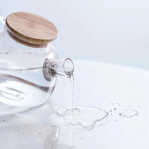 Schutzmatte für Küchentisch | Transparente Schreibtischunterlage, Tischplatte | CZD-612-TSP