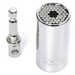 Steckschlüssel Universal 7–19 mm | Gewinde 1/4"–3/4" | JX-TS-02