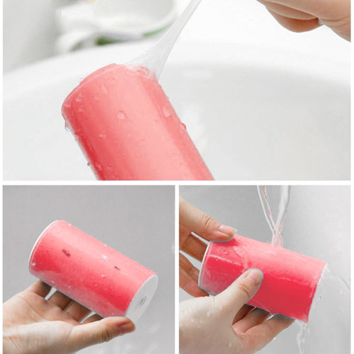 Abrollrolle | Kleiderrolle | Fellbürste | WHS-282-PINK
