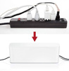 Kabel-Organizer Box | Größe L, Aufbewahrungsbox für Steckdosenleisten und Kabel | BOX | CB-L