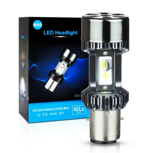 Motorrad-LED-Lampe BA20D | M8B-BA20D
