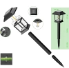 LED Solar Gartenlaterne | Elegante Säule | HK-115B