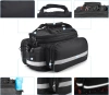 Wasserdichte Fahrradtasche für den Kofferraum 27L | Fahrradtasche mit Regenhülle und Reflektoren | Robuste 3-in-1 Fahrradtasche | ZTB-670