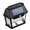 Solar-Wandleuchte LED | Solarlampe mit Dämmerungs- und Bewegungssensor | Solar-Außenbeleuchtung | TG-TY13503