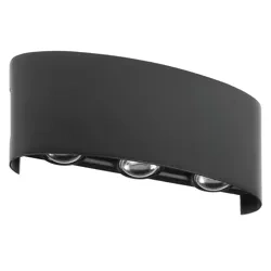 Gartenlampe, LED-Außenwandleuchte | oben - unten | 6W, IP65 | BD-C041-6W