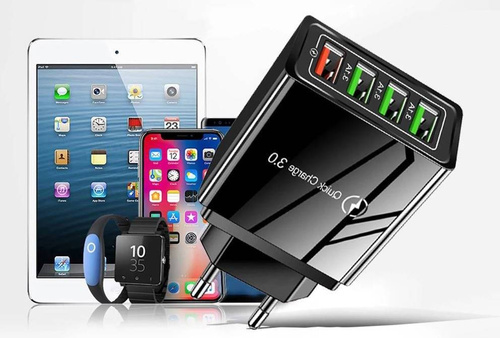 Schnellladegerät mit 4 USB-Anschlüssen | Quick Charge 3.0 | CA-033