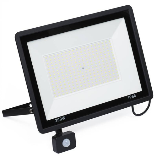 LED-Strahler 200W mit Bewegungs- und Dämmerungssensor | 19000 lm | 220V | BLS-200W