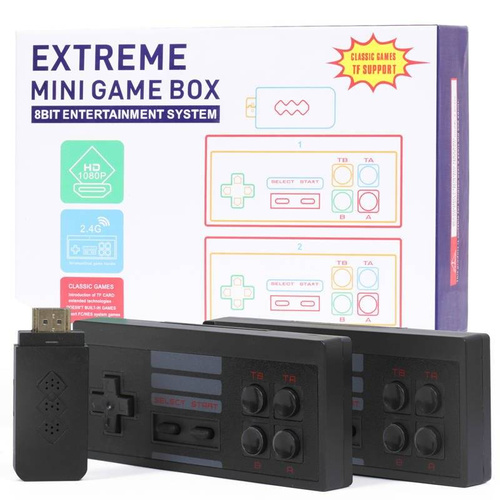 Retro Konsole MINI GAME BOX HD mit HDMI-Ausgang | 848 Spiele in FULL HD-Qualität | X-09-HD