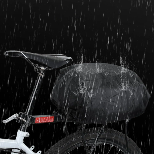 Wasserdichte Fahrradtasche für den Kofferraum 27L | Fahrradtasche mit Regenhülle und Reflektoren | Robuste 3-in-1 Fahrradtasche | ZTB-670