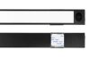 Möbellicht mit Bewegungssensor | Kabellose Nachtlampe mit Sensor | LED-Unterbauleuchte 60 cm | HSL-S60CM-SCHWARZ